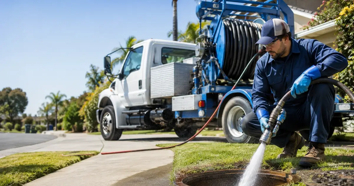 Hydro jet sewer cleaning Blue Jay